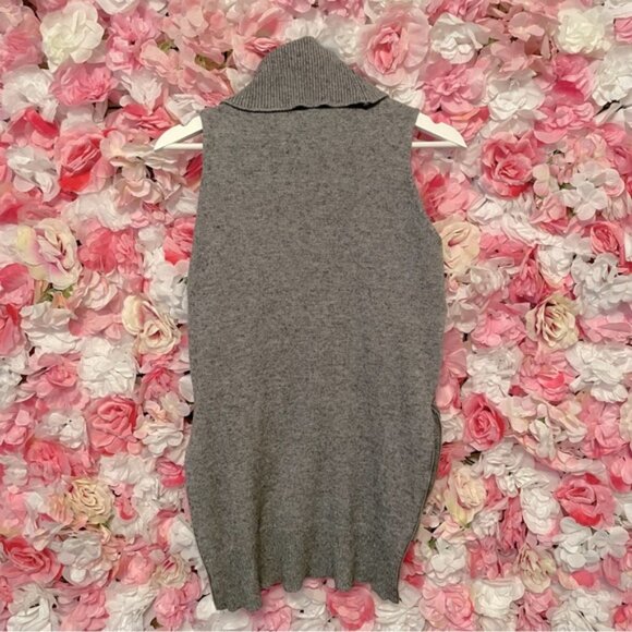 Seven Sisters Sleeveless Cowl Neck Sweater Sz S - Picture 3 of 5